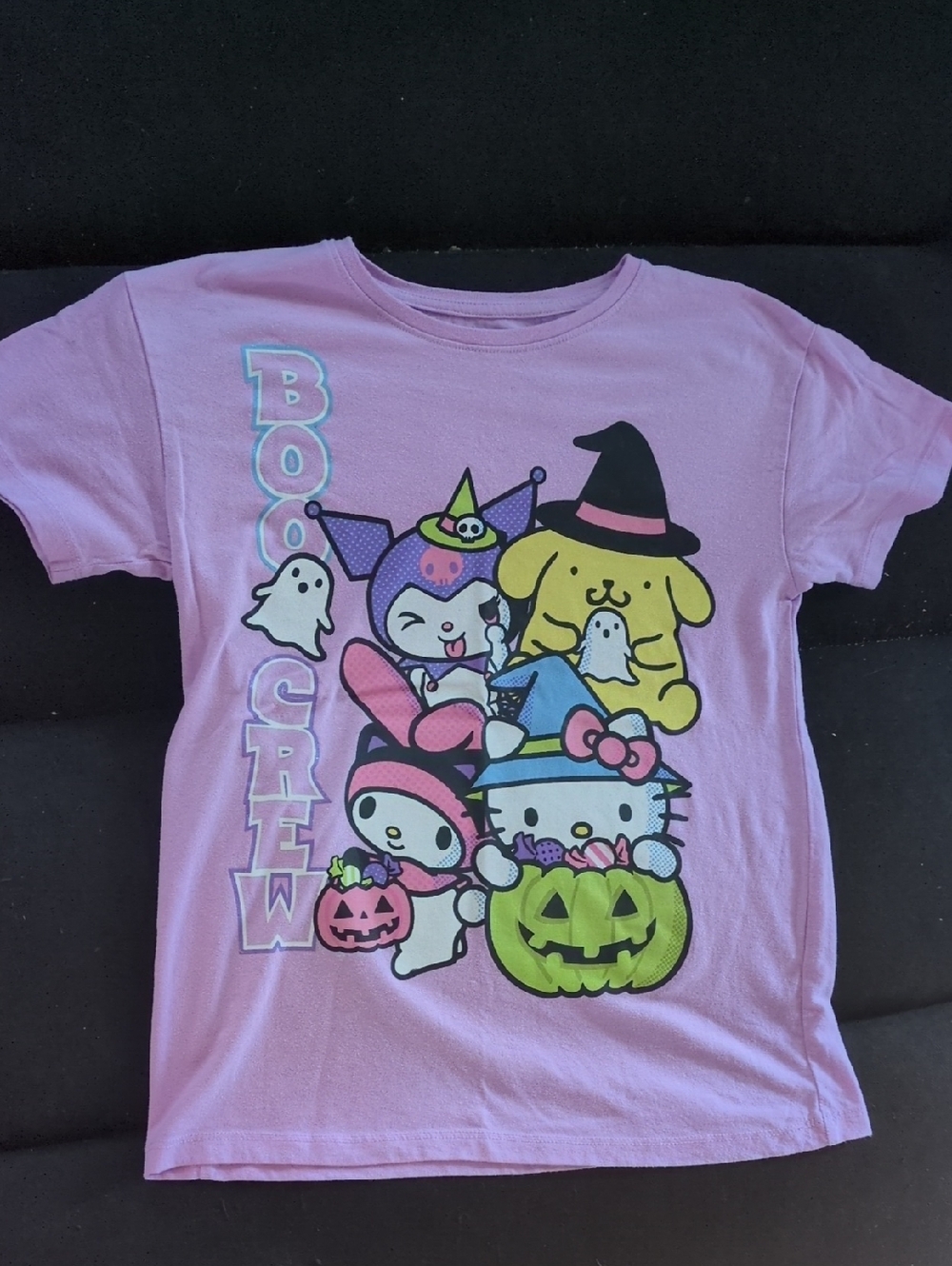 Sanrio Pink Halloween 'Boo Crew' Graphic Tee